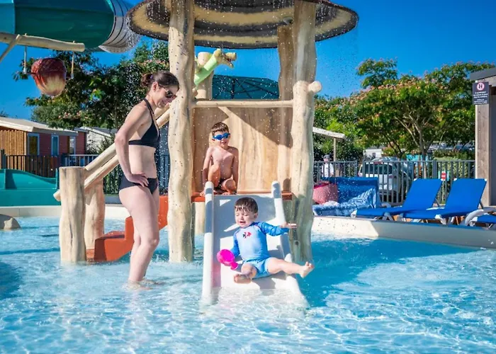 Mobil - Terrasse Pour 6 Pers, 3 - Api-1-52-1566 キャンプ場 オロンヌ・シュル・メール