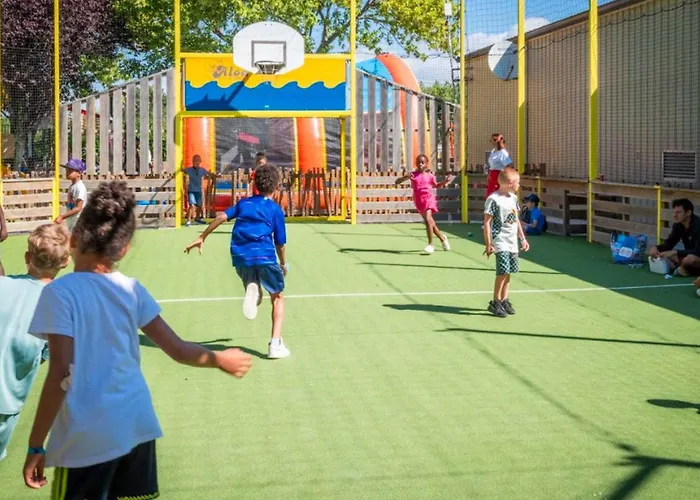 Mobil - Terrasse Pour 6 Pers, 3 - Api-1-52-1566 キャンプ場 *